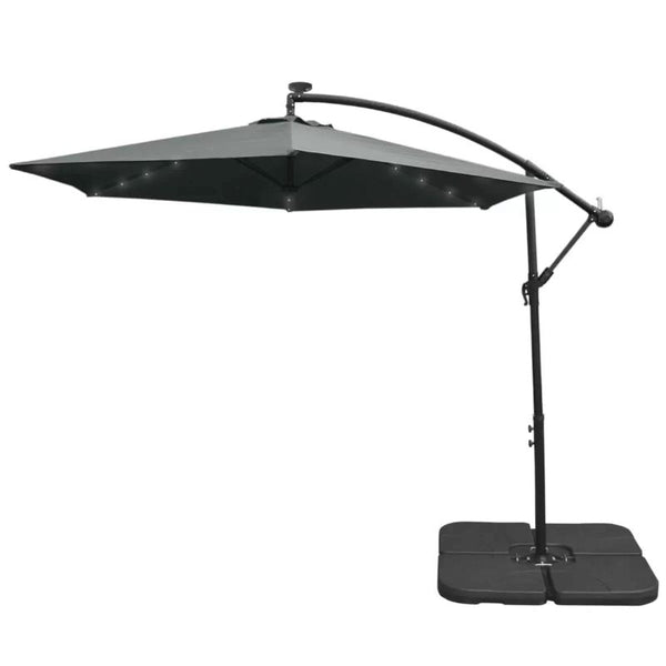 Garden Parasol Cantilever with Square Base