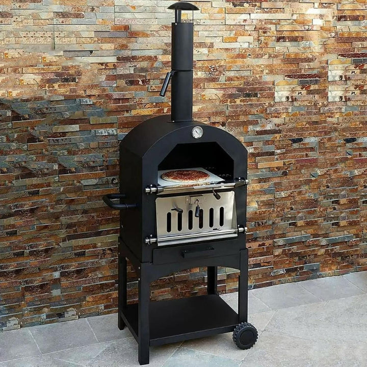 KuKoo Outdoor Pizza Oven with BBQ and Smoker