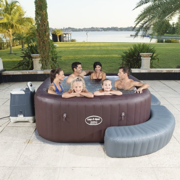 Lay-Z-Spa Maldives HydroJet Pro 7 Seater Hot Tub - 201cm x 80cm