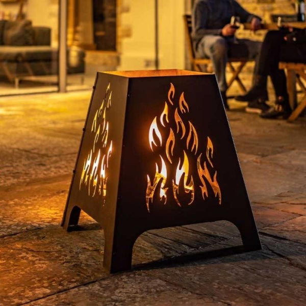 Quadro Firebasket with a 360° Flame View