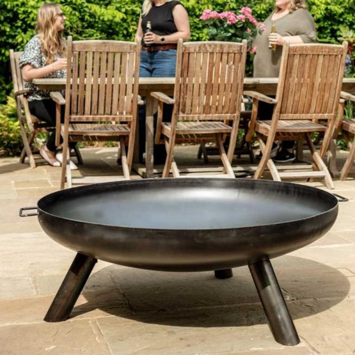 Ultimo Caldera Firebowl - Industrial Steel with Brushed Oil Finish