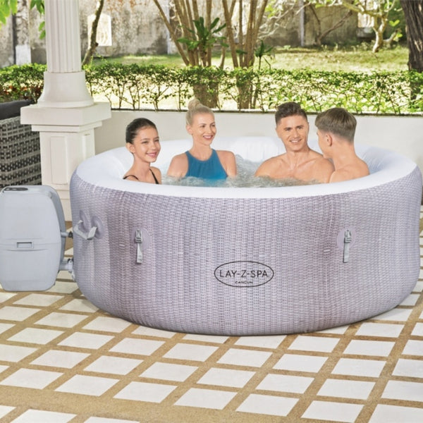 Lay-Z-Spa Cancun Airjet 4 Seater Hot Tub
