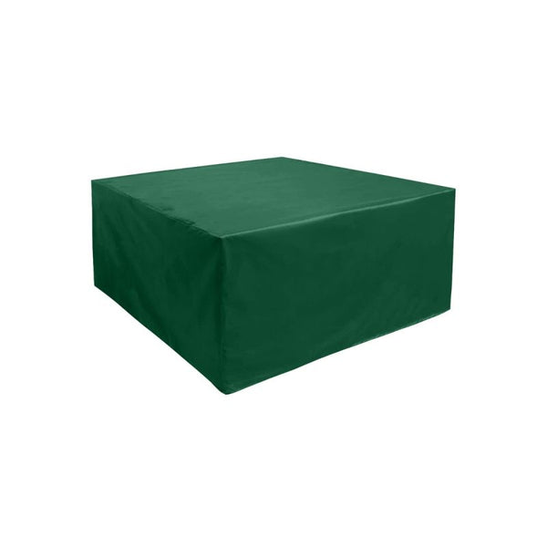 Square Coffee Table Cover in Green with PVC backing