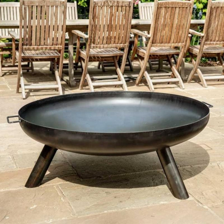 Ultimo Caldera Firebowl - Industrial Steel with Brushed Oil Finish