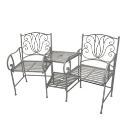 Pagoda Richmond Duo Bistro Set with Electro-Coated Paint Finish