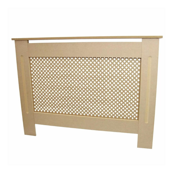 Radiator Cover MDF Unfinished 1115mm with FREE Cleaning Tool