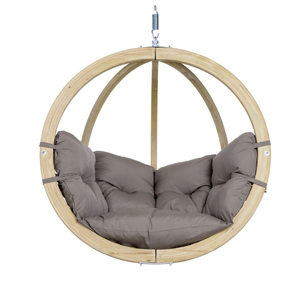 Amazonas® Globo Hammock Chair Set in Taupe Silver with Stand