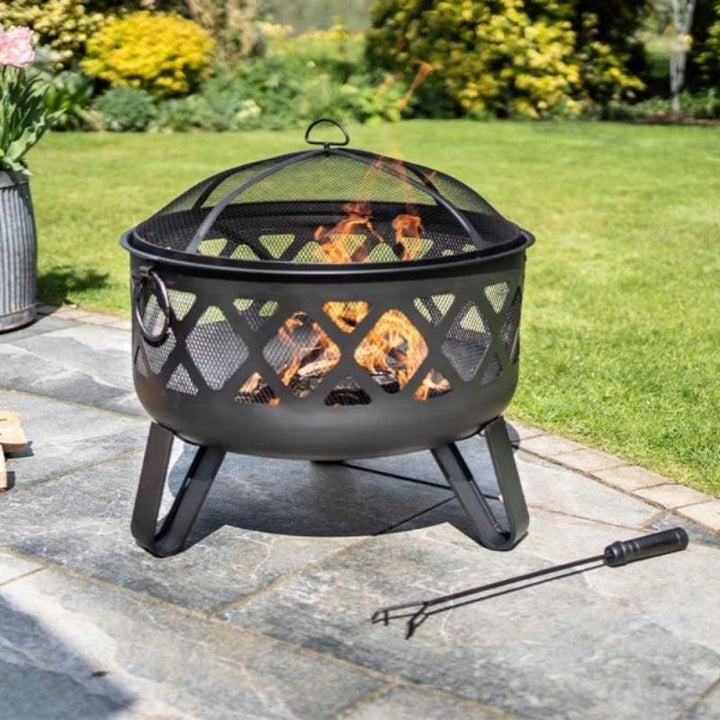 Dana Deepbowl Firepit with Powder Coated Steel