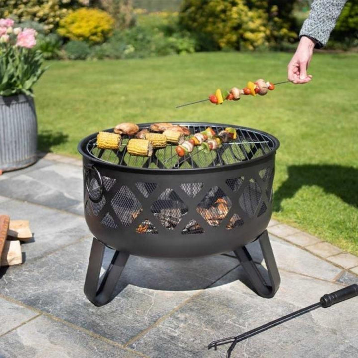 Dana Deepbowl Firepit with Powder Coated Steel