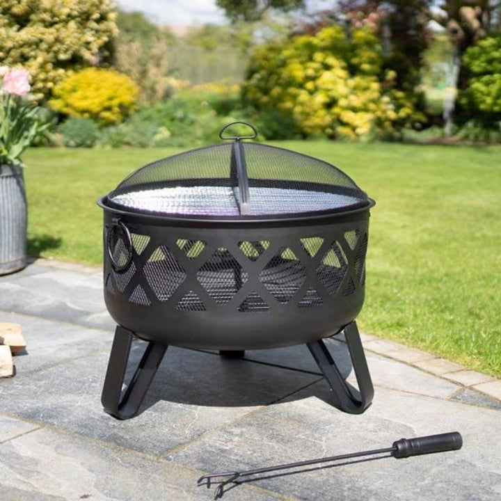 Dana Deepbowl Firepit with Powder Coated Steel