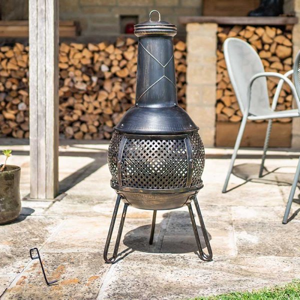 Havanna Baja Chimenea - Steel & Cast