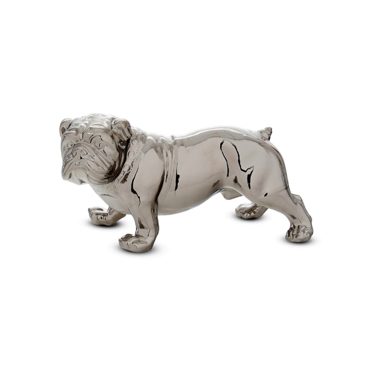 Electroplated Bulldog Ornament