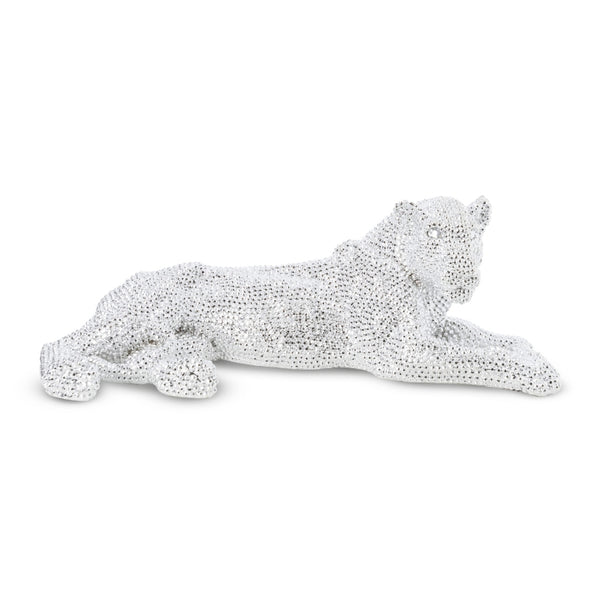 Electroplated Jewel Lying Lion Ornament
