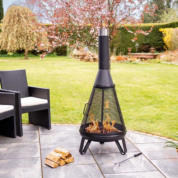 Havanna Miami Chimenea with Integrated Firebowl