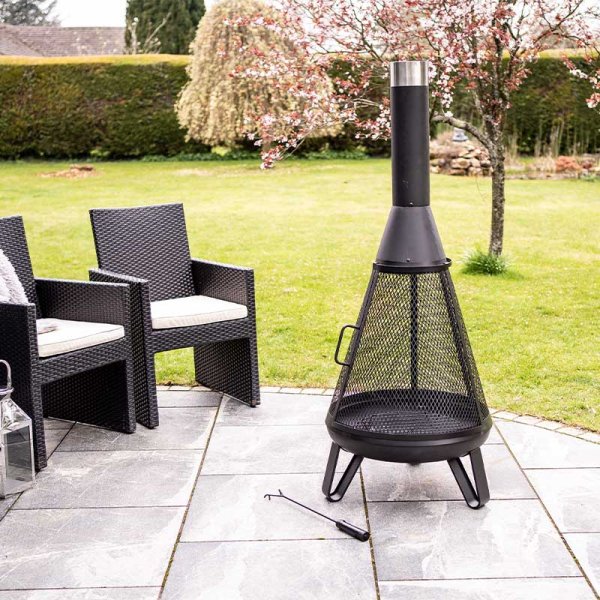 Havanna Miami Chimenea with Integrated Firebowl