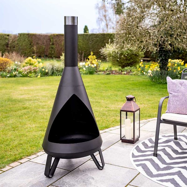 Havanna Grande Rio Chimenea with Integrated Firebowl