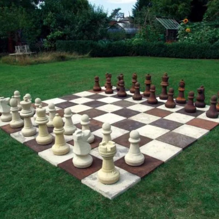 Lucas Stone Chess Set with Board