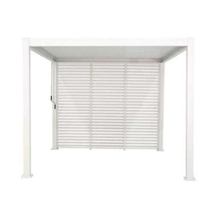 Nova Titan Pergola 1m Side Wall - White