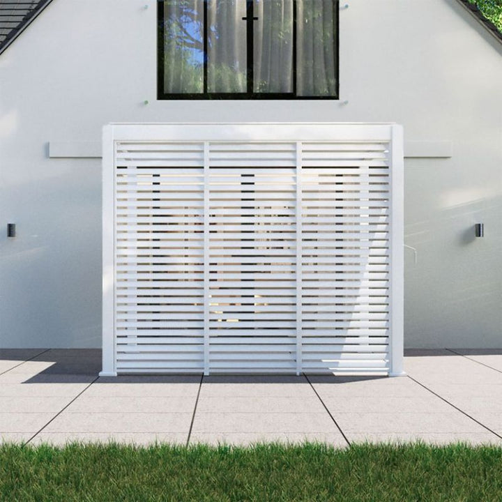 Nova Titan Pergola 1m Side Wall - White