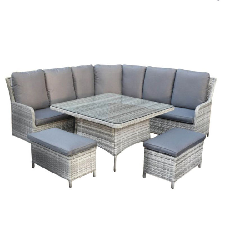 Pagoda Verona Deluxe Large Corner Set With Water Repellent Cushions