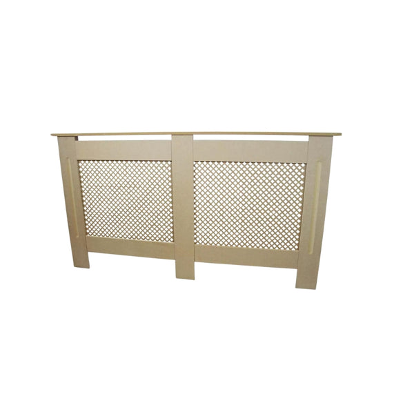 Radiator Cover MDF Unfinished 1515mm with FREE Cleaning Tool