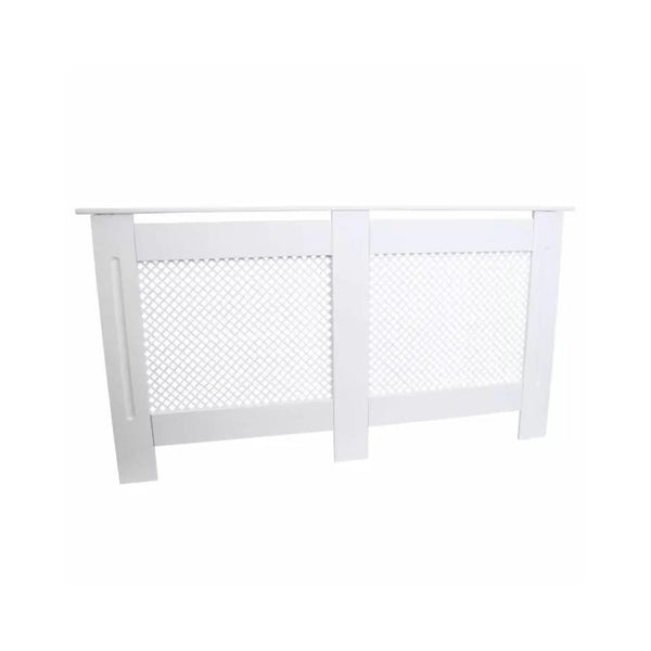 Radiator Cover MDF White 1515mm with FREE Cleaning Tool