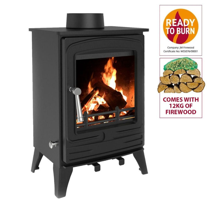 Royal Fire™ 4.2kW Steel Eco Multifuel Stove