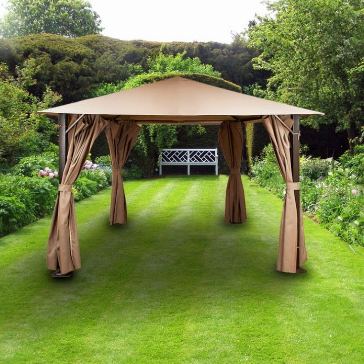 Glendale Venice Heavy Duty Gazebo 3 x 3m Mocha