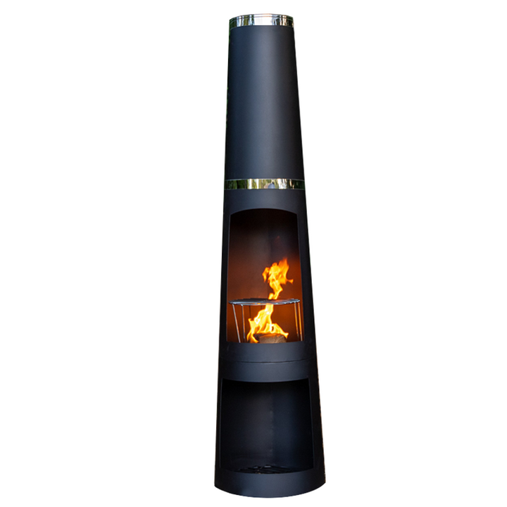 Glendale Outdoor Chiminea with Grill